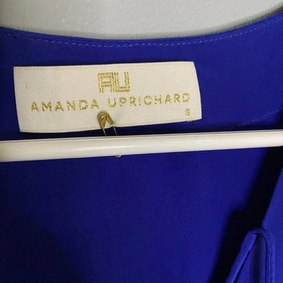 AMANDA uprichard 100% silk blouse size small - Picture 4 of 7